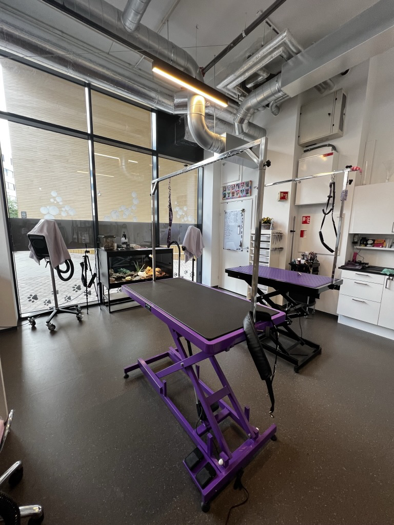 Lilla klippebord i Posypets-salongen